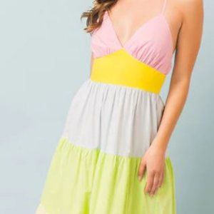 NWT Woven Maxi Dress